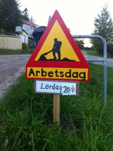 Arbetsdag Kåröd