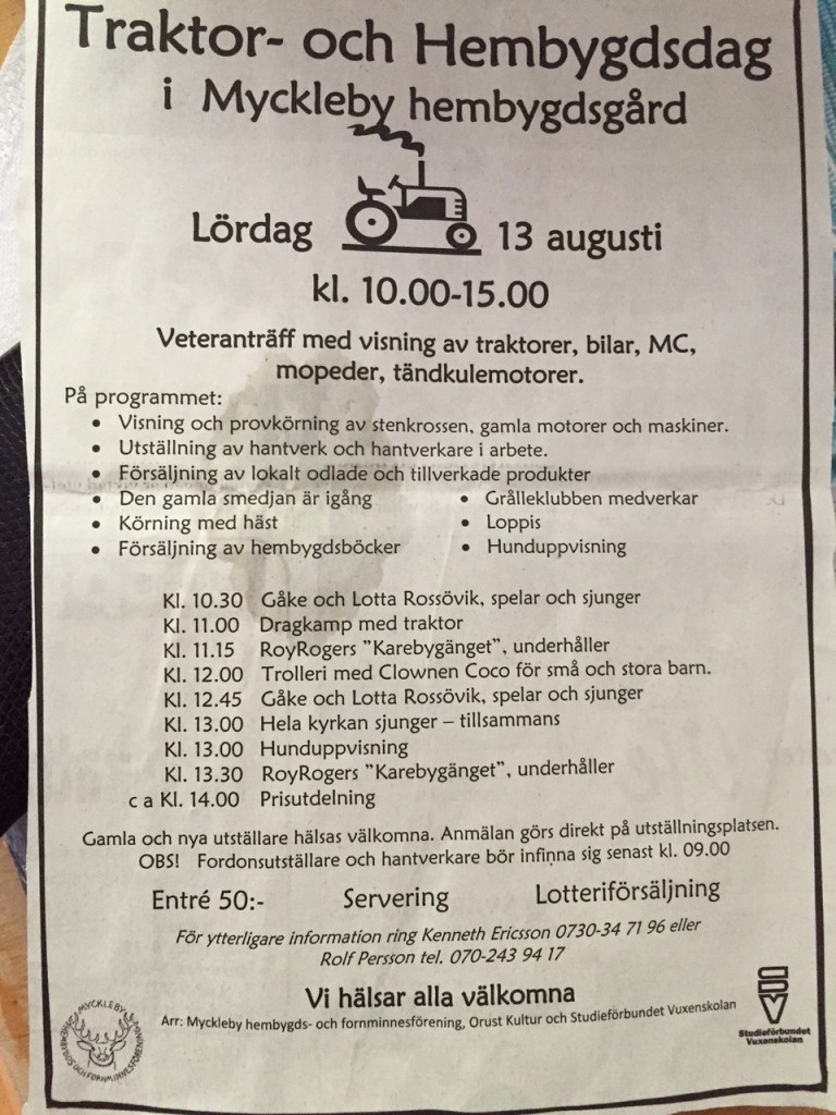 Traktordag